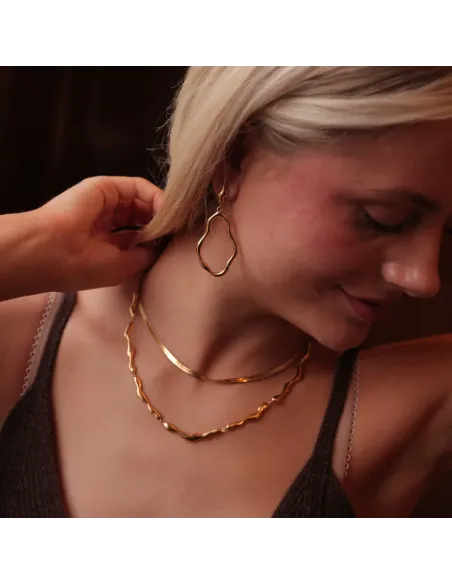 SISTIE 2ND | Snake - Halskæde Forgyldt SISTIE 2ND | Snake - Halskæde Forgyldt