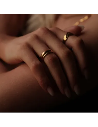 SISTIE 2ND | Circle - Ring Forgyldt