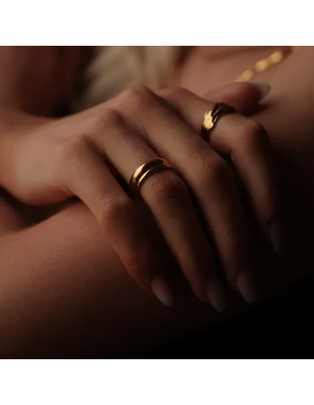 SISTIE 2ND | Circle - Ring Forgyldt SISTIE 2ND | Circle - Ring Forgyldt