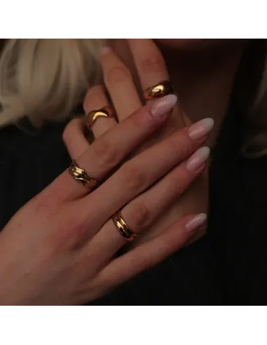 SISTIE 2ND | Circle - Ring Forgyldt