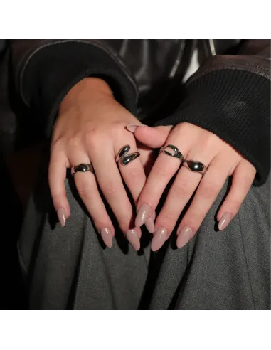 SISTIE 2ND | Wavy - Ring Stål