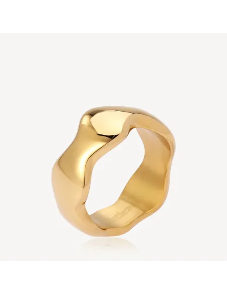 SISTIE 2ND | Wavy - Ring Forgyldt SISTIE 2ND | Wavy - Ring Forgyldt