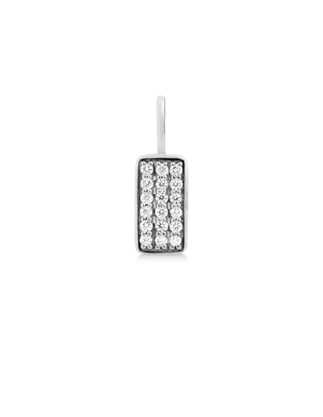 Ro Copenhagen | Rock Square Diamant Vedhæng