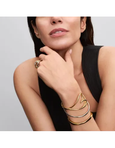 PANDORA | Organisk Formet Hjertearmring