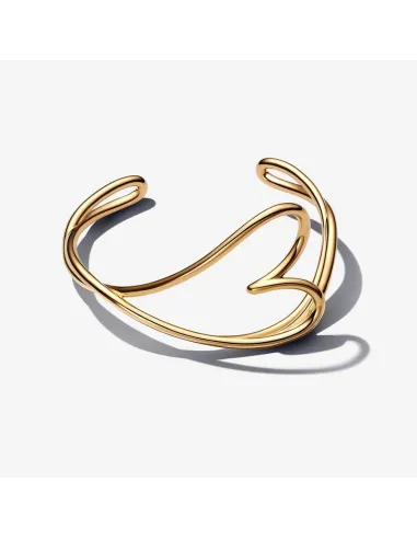 PANDORA | Organisk Formet Hjertearmring