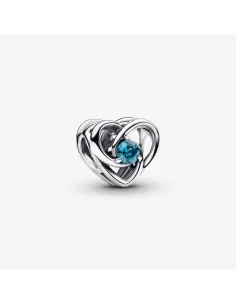 PANDORA | Sammenflettet Hjerte & Sten Charm for UNICEF