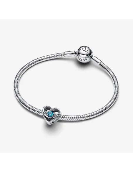 PANDORA | Sammenflettet Hjerte & Sten Charm for UNICEF PANDORA | Sammenflettet Hjerte & Sten Charm for UNICEF