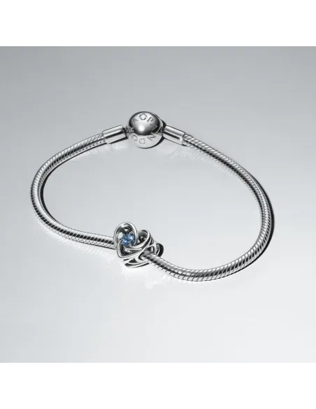 PANDORA | Sammenflettet Hjerte & Sten Charm for UNICEF PANDORA | Sammenflettet Hjerte & Sten Charm for UNICEF