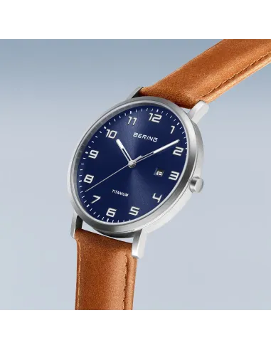 BERING | Titanium | børstet sølv | 18640-567