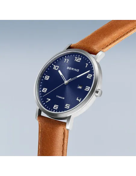 BERING | Titanium | børstet sølv | 18640-567