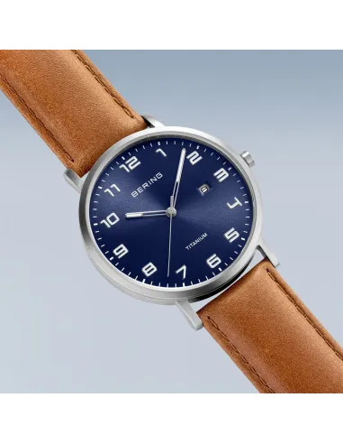 BERING | Titanium | børstet sølv | 18640-567