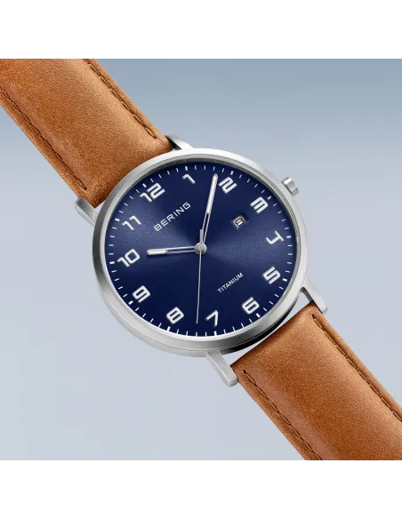 BERING | Titanium | børstet sølv | 18640-567