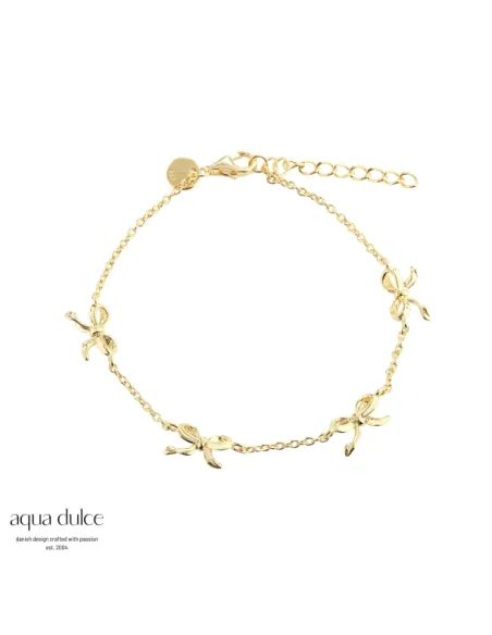 AQUA DULCE | CURVE BOW BRACELET AQUA DULCE | CURVE BOW BRACELET