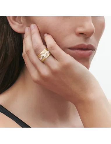 GEORG JENSEN | FUSION CENTERRING BEIGE