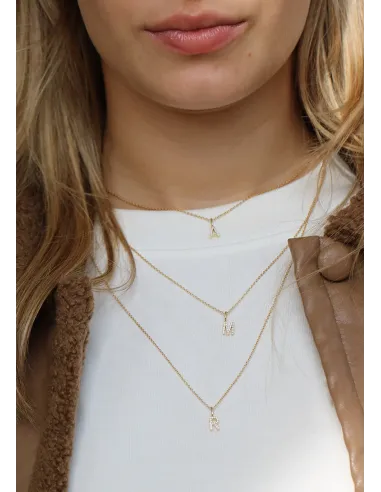 RO COPENHAGEN | My M Diamant Vedhæng 18kt Rødguld