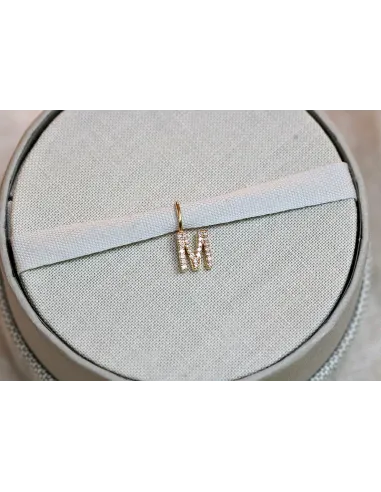 RO COPENHAGEN | My M Diamant Vedhæng 18kt Rødguld