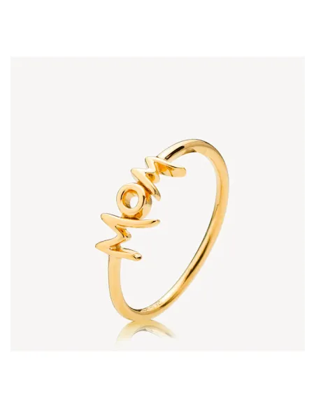 Sistie | Fam Mom Ring Sølv Forgyldt