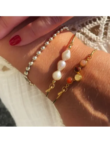 Heiring Horizon Top Red Mix – udskiftelig top med røde sten til armbånd. Heiring Horizon Top Red Mix – udskiftelig top med røde sten til armbånd.