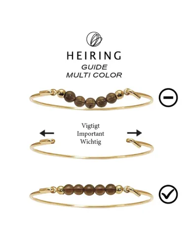 Heiring Eternity Top – udskiftelig armbåndstop, cirkulær og tidløs stil.