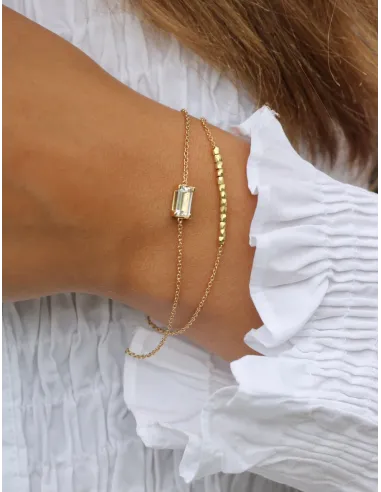 Ro Copenhagen | Rock Beads Me Armbånd18kt Rødguld