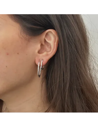 IZABEL CAMILLE | Amalie - Øreringe Sølv