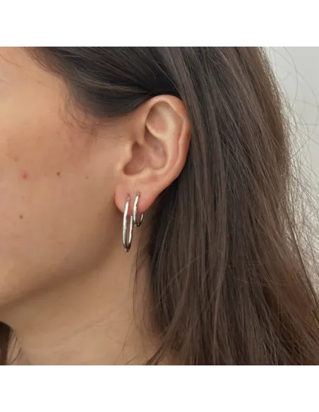 IZABEL CAMILLE | Amalie - Øreringe Sølv IZABEL CAMILLE | Amalie - Øreringe Sølv