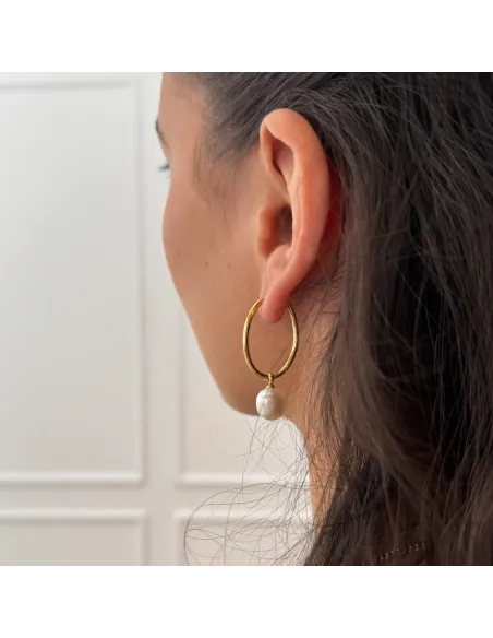 Izabel Camille | Amalie - Øreringe Forgyldt Izabel Camille | Amalie - Øreringe Forgyldt