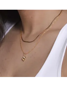 Izabell Camille | Julia - Halskæde Forgyldt 2