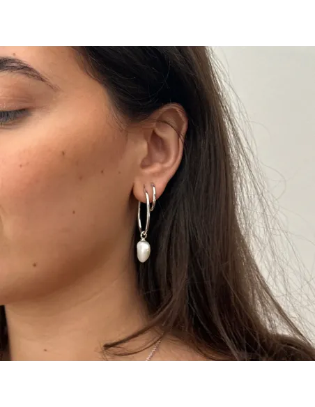 IZABEL CAMILLE | Amalie - Øreringe Sølv IZABEL CAMILLE | Amalie - Øreringe Sølv