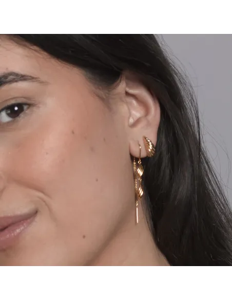 Izabel Camille | Julia - Øreringe Forgyldt