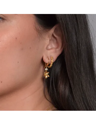 Izabel Camille | Rosalina - Øreringe Forgyldt