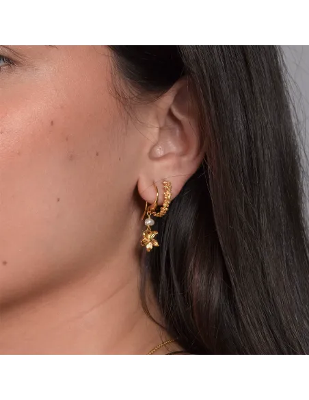 Izabel Camille | Rosalina - Øreringe Forgyldt Izabel Camille | Rosalina - Øreringe Forgyldt