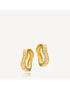 Izabel Camille | Christina - Øreringe Forgyldt