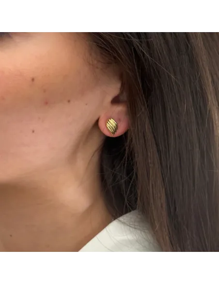 Izabel Camille | Julia - Øreringe Forgyldt