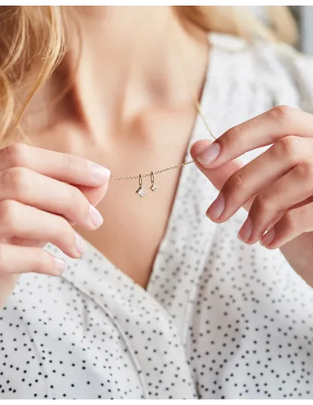 Ro Copenhagen |Rock Classic Diamant Vedhæng S 18kt Rødguld