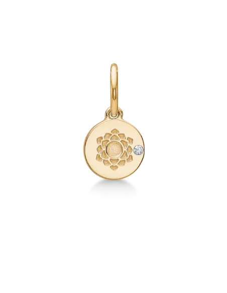 Ro Copenhagen | Inner Peace Kronechakra vedhæng 18kt Rødguld Ro Copenhagen | Inner Peace Kronechakra vedhæng 18kt Rødguld
