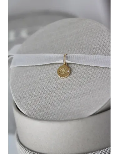 Ro Copenhagen | Inner Peace Kronechakra vedhæng 18kt Rødguld