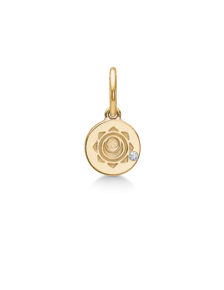 Ro Copenhagen | Inner Peace Harachakra vedhæng18kt Rødguld