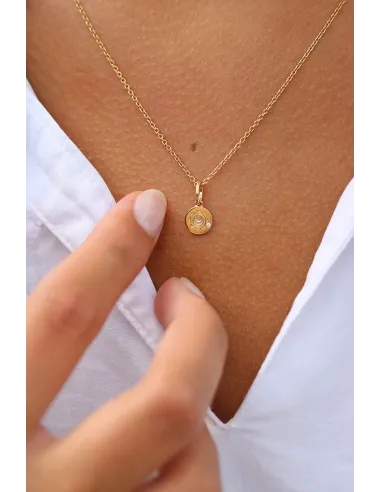 Ro Copenhagen | Inner Peace Harachakra vedhæng18kt Rødguld