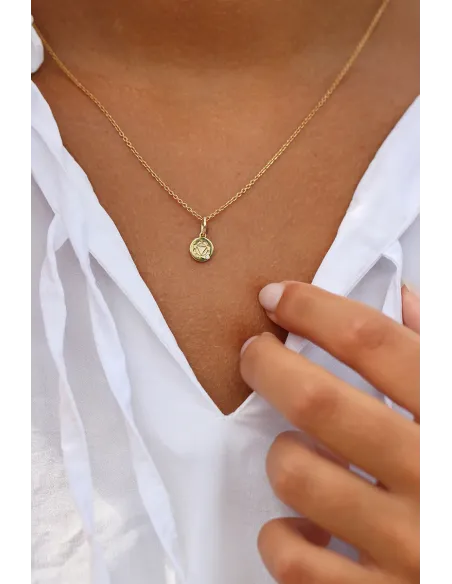 Ro Copenhagen | Inner Peace Solar Plexus Chakra vedhæng 18kt Rødguld Ro Copenhagen | Inner Peace Solar Plexus Chakra vedhæng 18kt Rødguld