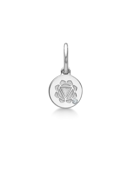 Ro Copenhagen | Inner Peace Solar Plexus Chakra vedhæng 18kt Hvidguld Ro Copenhagen | Inner Peace Solar Plexus Chakra vedhæng 18kt Hvidguld
