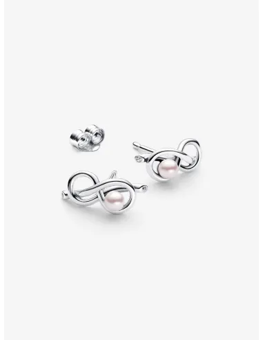 PANDORA | Infinity Knot Stud Earrings