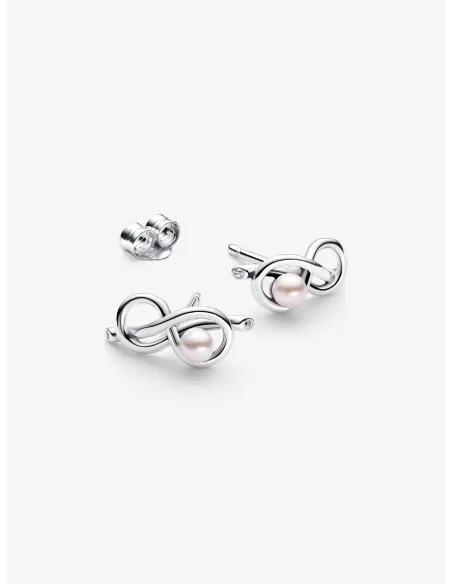 PANDORA | Infinity Knot Stud Earrings PANDORA | Infinity Knot Stud Earrings