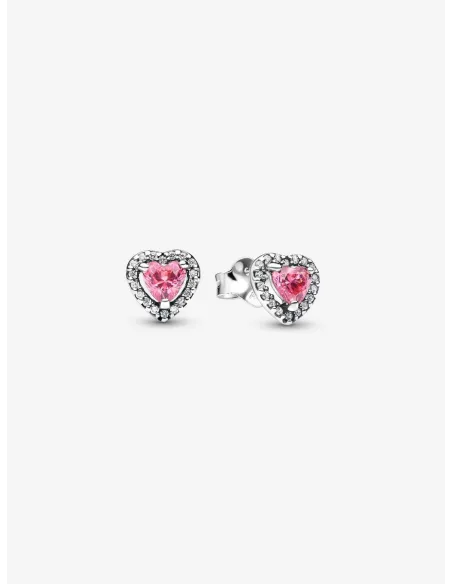 PANDORA | Fremhævet Pink Hjerte Ørestikker PANDORA | Fremhævet Pink Hjerte Ørestikker
