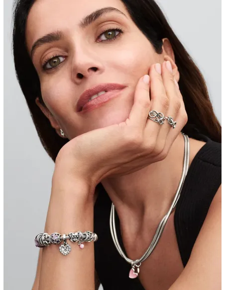 PANDORA | Flettet Hjerte Morcharm PANDORA | Flettet Hjerte Morcharm