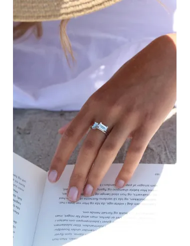 Ro Copenhagen | Nord Blue Ring S Turned