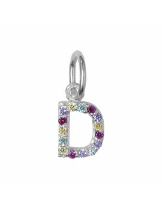 SUSANNE FRIIS BJØRNER | D bogstav vedhæng med zirkoner