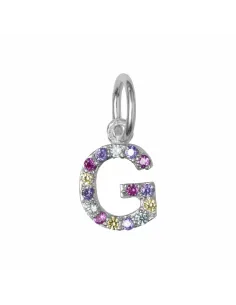 SUSANNE FRIIS BJØRNER | G bogstav vedhæng med zirkoner