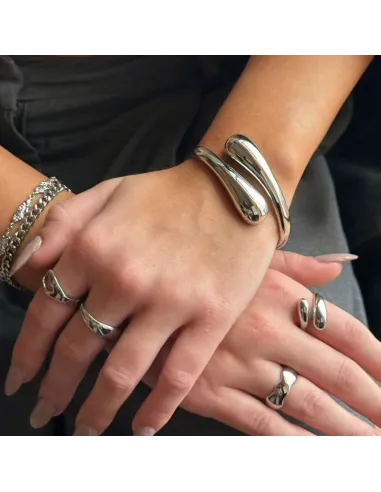 SISTIE 2ND | Drops - Armbånd Stål