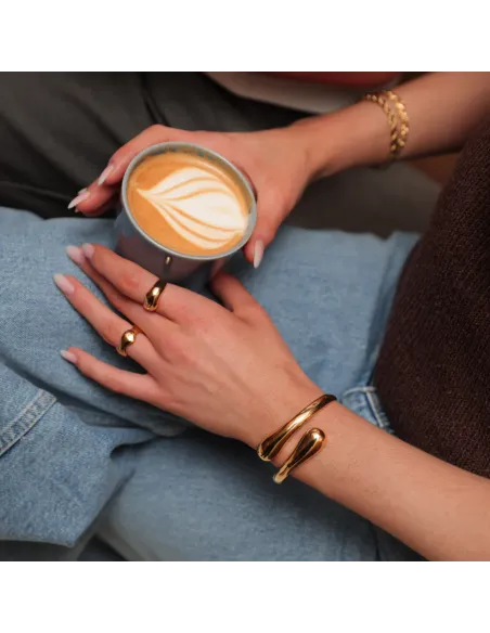 SISTIE 2ND | Drops - Armbånd Forgyldt SISTIE 2ND | Drops - Armbånd Forgyldt